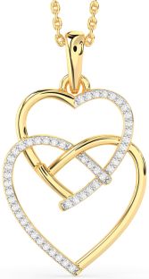 Diamond Gold Heart Necklace