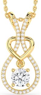 Diamond Gold Heart Necklace