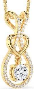 Diamond Gold Heart Necklace