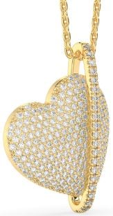 Diamond Gold Heart Necklace