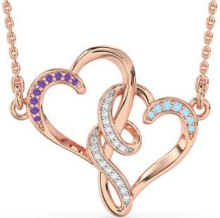 Rose Gold Heart Necklace