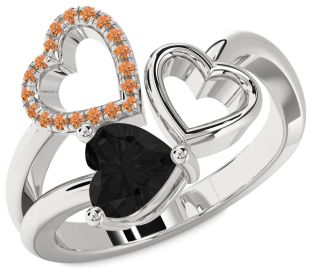 Silver Heart Promise Ring
