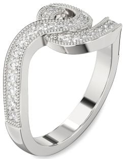 Diamond White Gold Infinity Ring