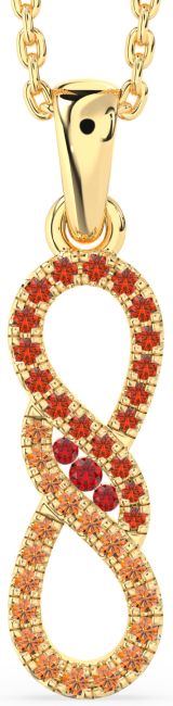 Gold Infinity Necklace