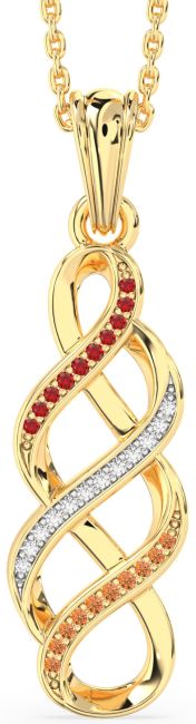 Gold Infinity Necklace