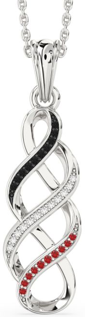 Platinum Infinity Necklace