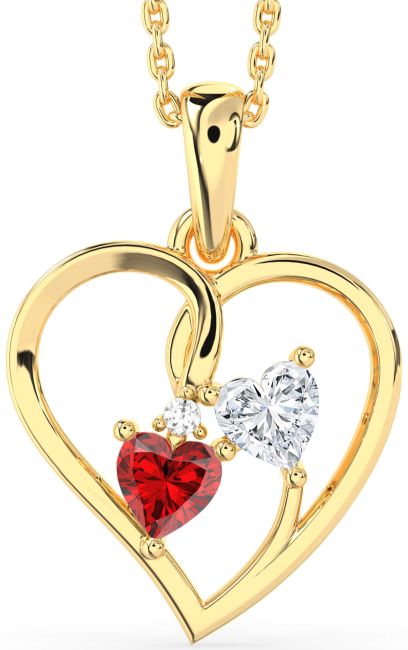 Gold Heart Necklace