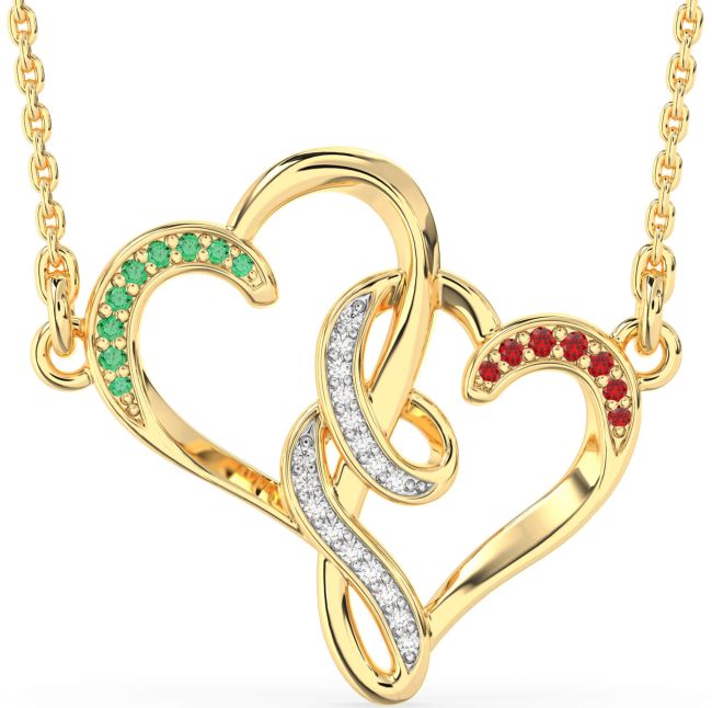Gold Heart Necklace