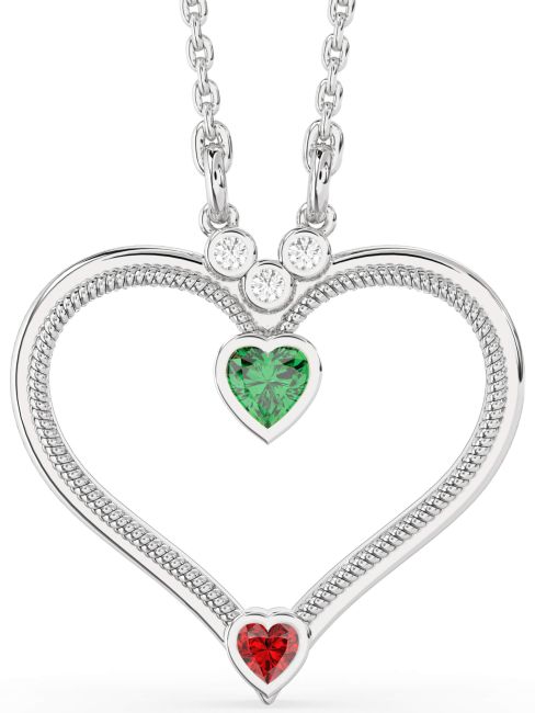 Diamond Silver Necklace
