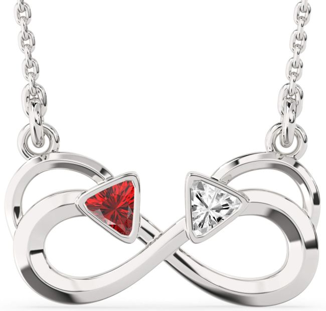 Silver Infinity Necklace