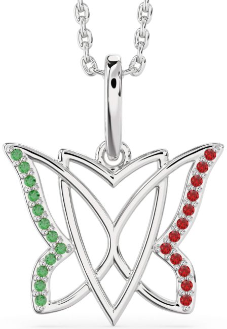 Silver Butterfly Necklace