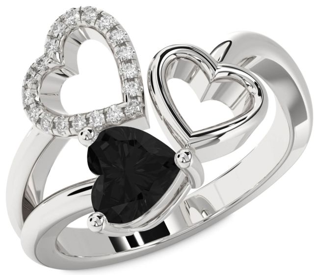 Silver Heart Promise Ring