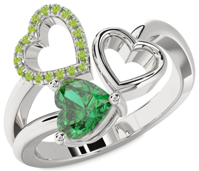 Silver Heart Promise Ring