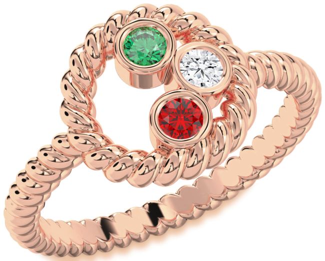 Rose Gold Circle Ring