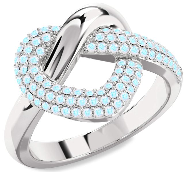 Moonstone Platinum Heart Ring