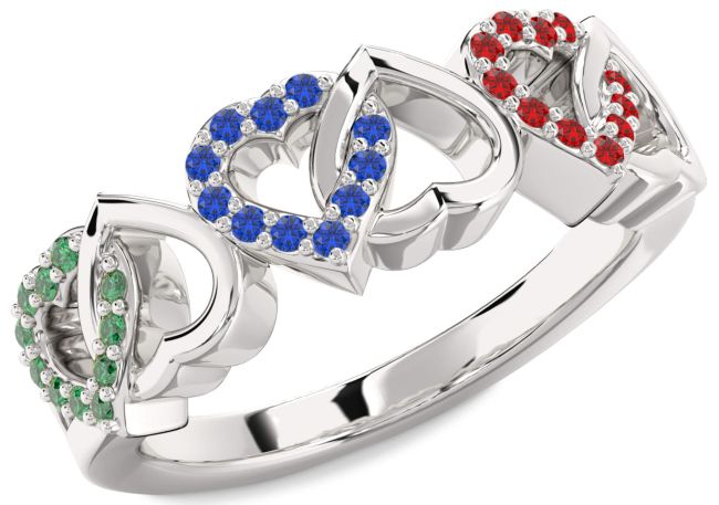 Silver Heart Promise Ring