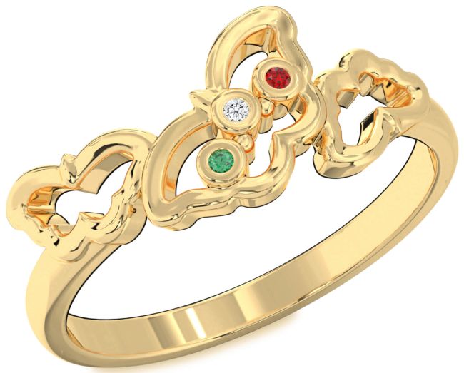 Gold Butterfly Ring