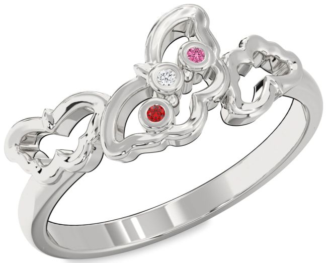 Silver Butterfly Ring
